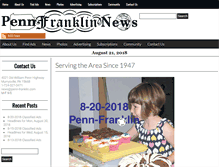 Tablet Screenshot of penn-franklin.com